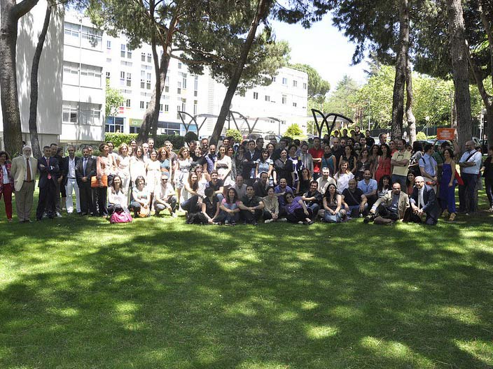 Foto de familia. Emprendedores e industrias creativas.