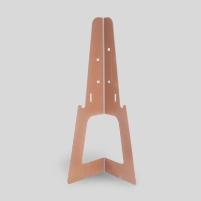 KLETT Caballete - Acabado kraft - Vista detalle del pie