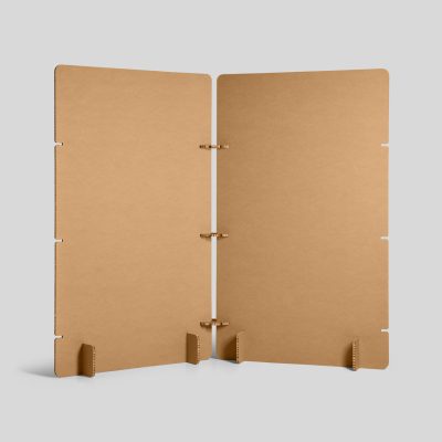 Panel hunter 120cm - Acabado kraft - Vista conjunto