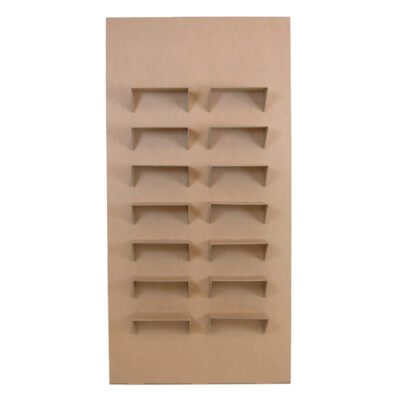 Expositor para calzado de cartón