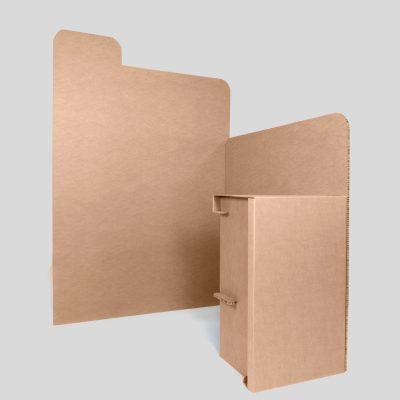 STARTUP Stand para eventos - Acabado kraft - Vista detalle principal