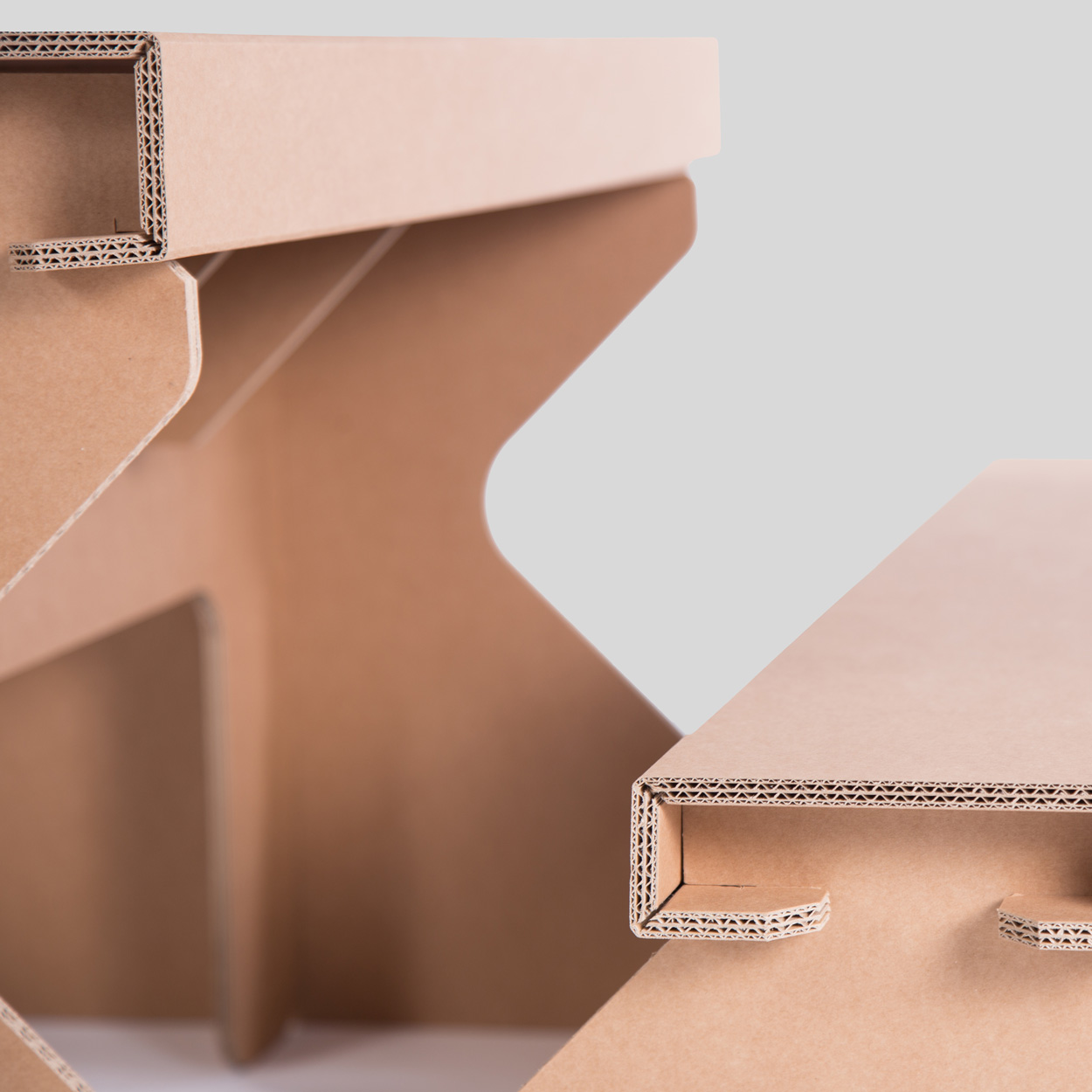 Mesa Pícnic infantil - Acabado kraft - Vista detalle