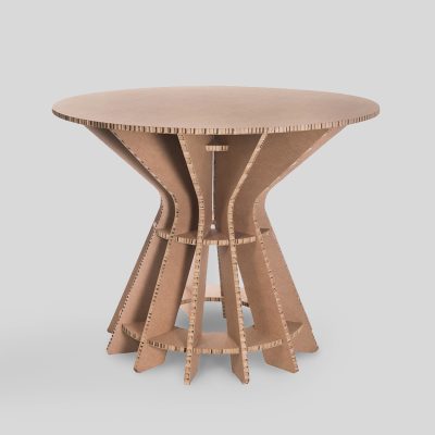 BRASILIA Mesa centro - Acabado Kraft - Vista principal