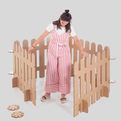 FAUNA Valla separadora - Acabado kraft- Vista principal