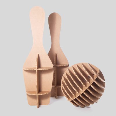 STRIKE Juego de bolos- Acabado kraft- Vista principal