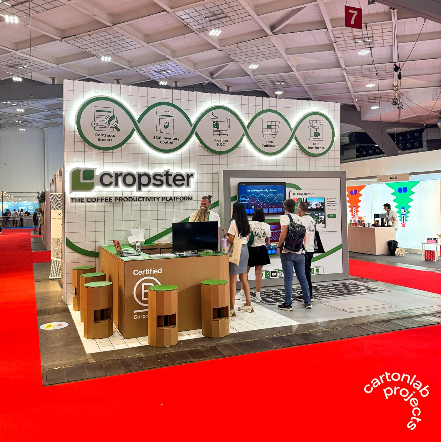stand feria cafe bruselas cropster