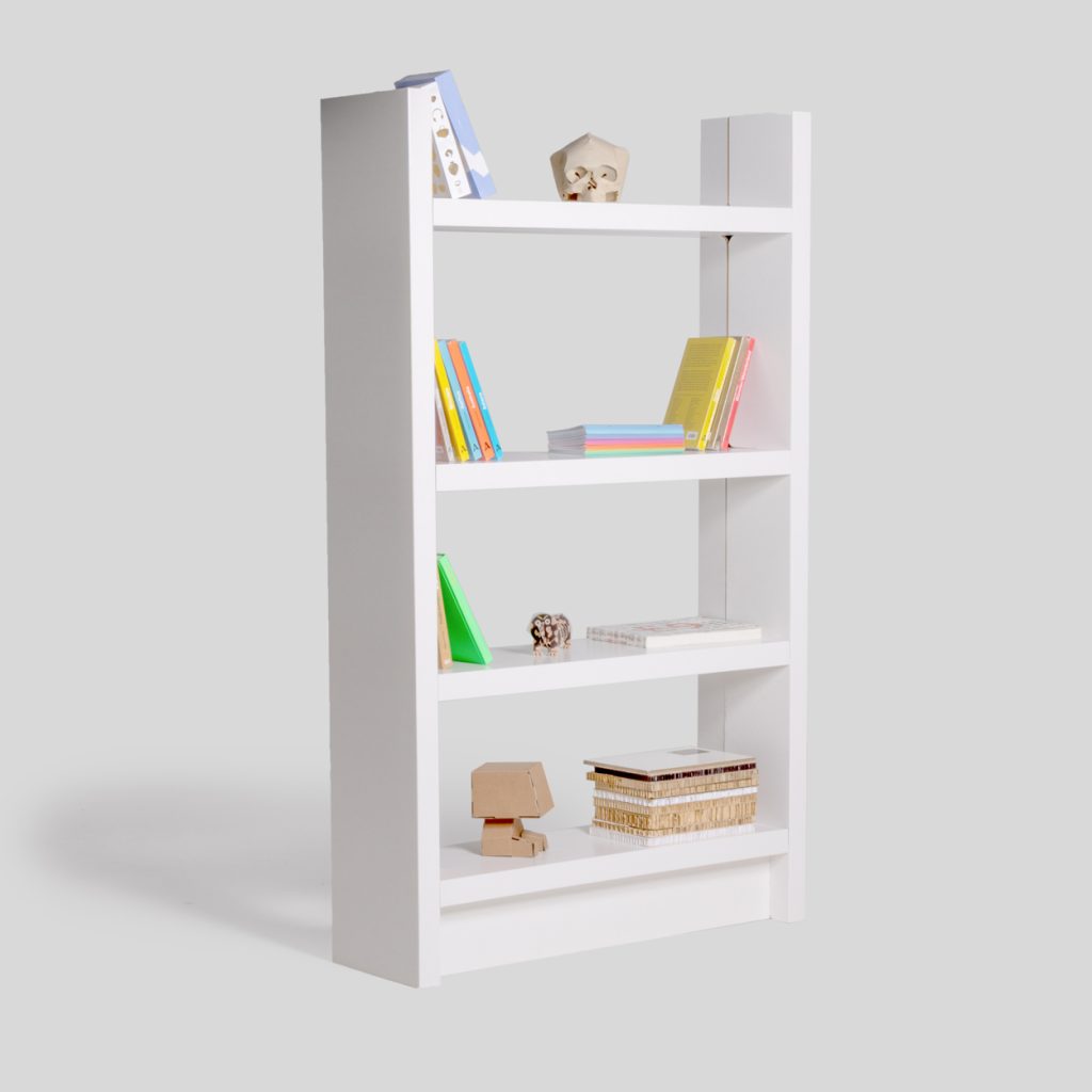 Estantería de cartón a medida para Tienda Querini