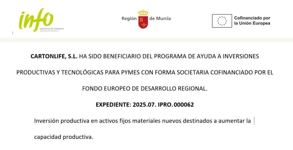 comunicación ayudas inversiones productivas 